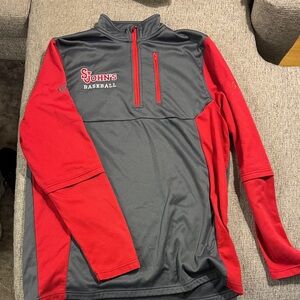 St. John's University Red Storm Baseball Rawlings Quarter-Zip Pullover